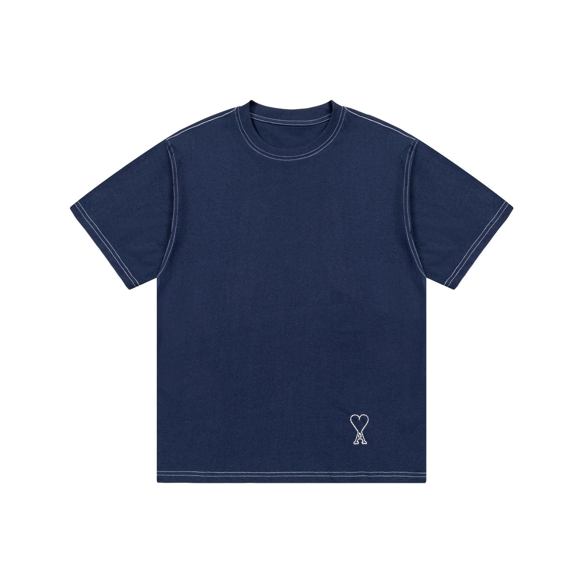 New European and American Trendy Men's Fashionable Casual Short Sleeved T-shirt, Solid Color T-shirt, Men's Summer Sports Tops