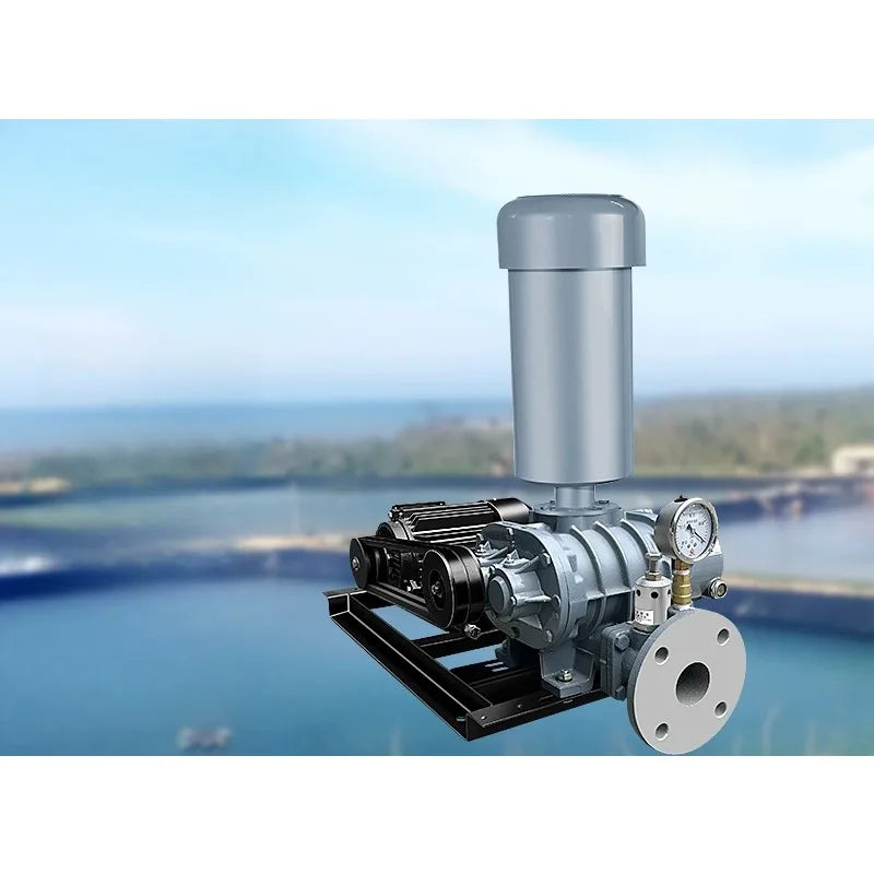 Intelligent Frequency Conversion Three-leaf High-pressure Roots Air Pump Aerator Blower Oxygen Pump Special for Fish Ponds