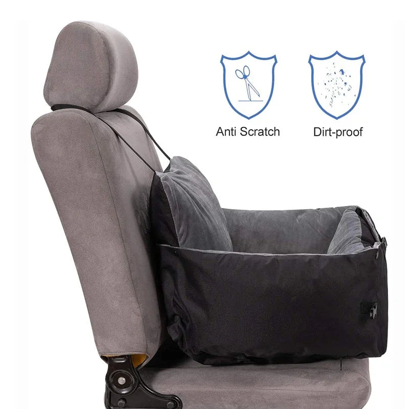 Factory Direct Selling Pet Travel Safety Seat Bed Soft Oxford Dog Cat Bed Pet Booster Seat Dog Car Seat