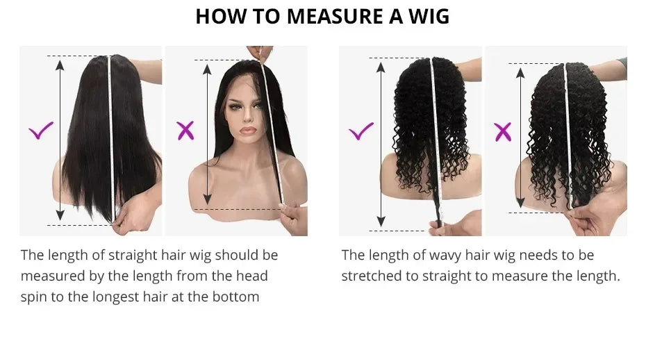 13x6 13x4 Body Wave Human Hair Front Wig 40 Inch HD Transparent Lace Frontal Wigs 200 Density Pre Plucked Lace Wigs For Women