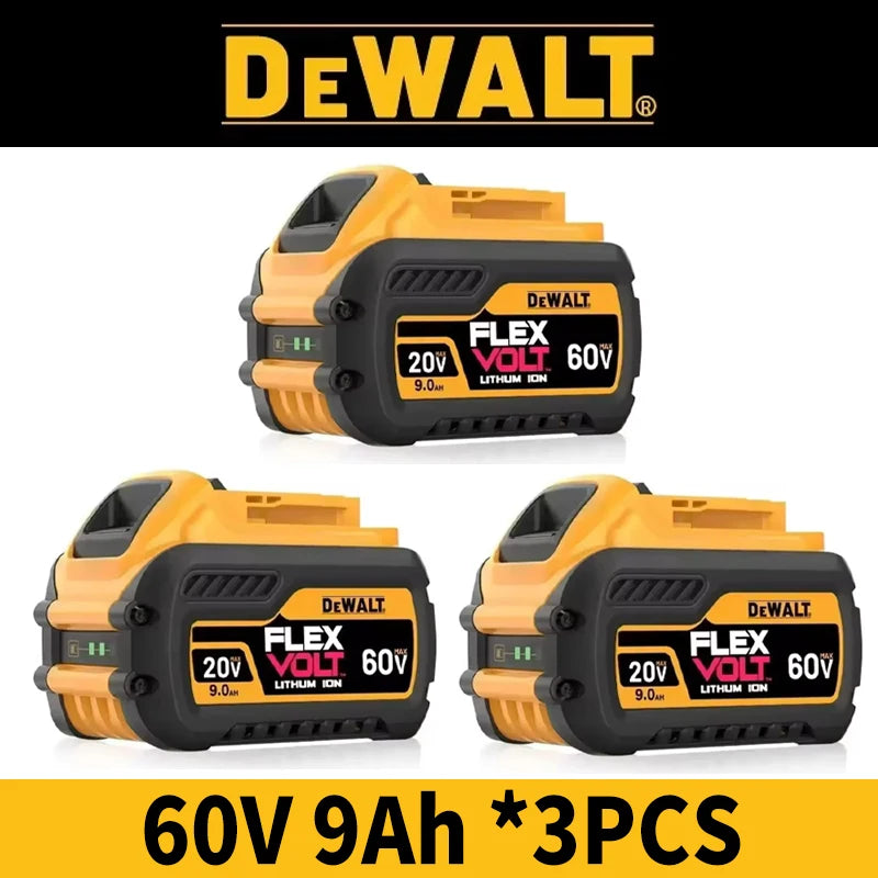 100% Genuine Dewalt 20V Battery ,20V 6Ah 5Ah Rechargeable Battery &Charger DCB206 For Dewalt Power tool Replacement battery