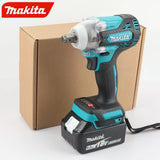 Makita DTW300 18V Tool Set Brushless Power Large  Cordless Wrench 330Nm Torque Wind Cannon Remove Tire Lithium Auto Repair