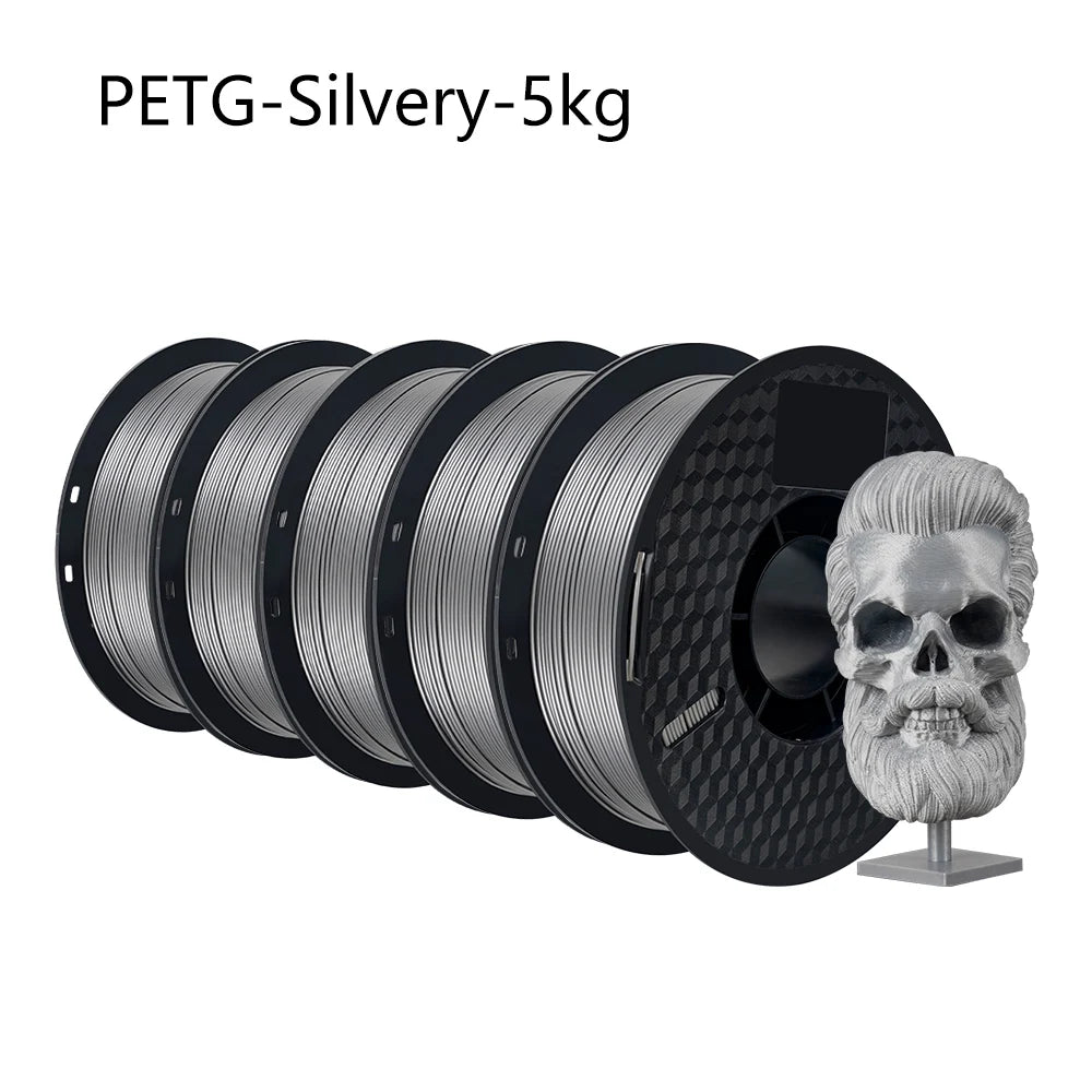 KingRoon 5KG 10KG PLA PETG Filament 1.75mm 3D Printer Plastic No Bubble Spool 3D Printing Materials for 3D Printers