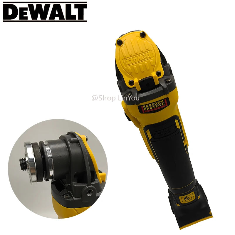 DEWALT DCG409 Cordless Angle Grinder 20V Brushless Motor Cutting Machine 9000RPM 125mm Cordless Portable Polisher（NO battery）