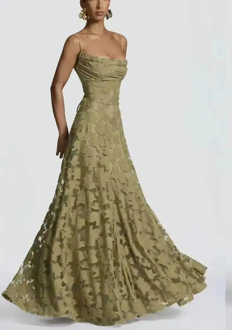 Giyu Sexy Evening Party Dresses Women 2026 Summer Beach Backless Bandage Maxi Long Dress Big Swing Jacquard Holiday Wedding Robe