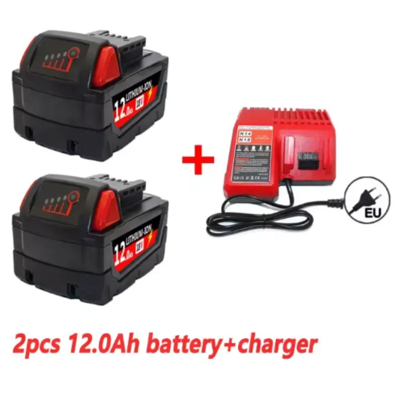 9.0Ah/12.0Ah/6.0A M18 18V Replacement For Milwaukee M18B5 XC Li-ion battery Charger, BR, 48-11-1815 2604-20 48-11-1850 charger