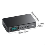 H7BE UPS Battery Backup for LED Light WiFi Camera Routers Speaker 3x5.5x2.1mm Output 9000mAh/10400mAh/18000mAh Energy