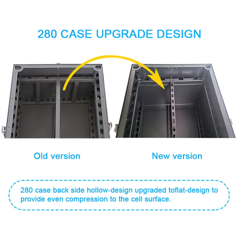 DIY 48V Box with JK 16S 200A Smart BMS LiFePO4 Battery Case 51.2V DIY Kits 280AH 300AH 320AH 340AH BT LCDAssemble Box EU Stock