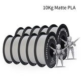 GEEETECH 10Kg 3d Matte PLA Filament 1.75mm Spool Wire For 3D Printer Material,Safety, Vacuum packaging