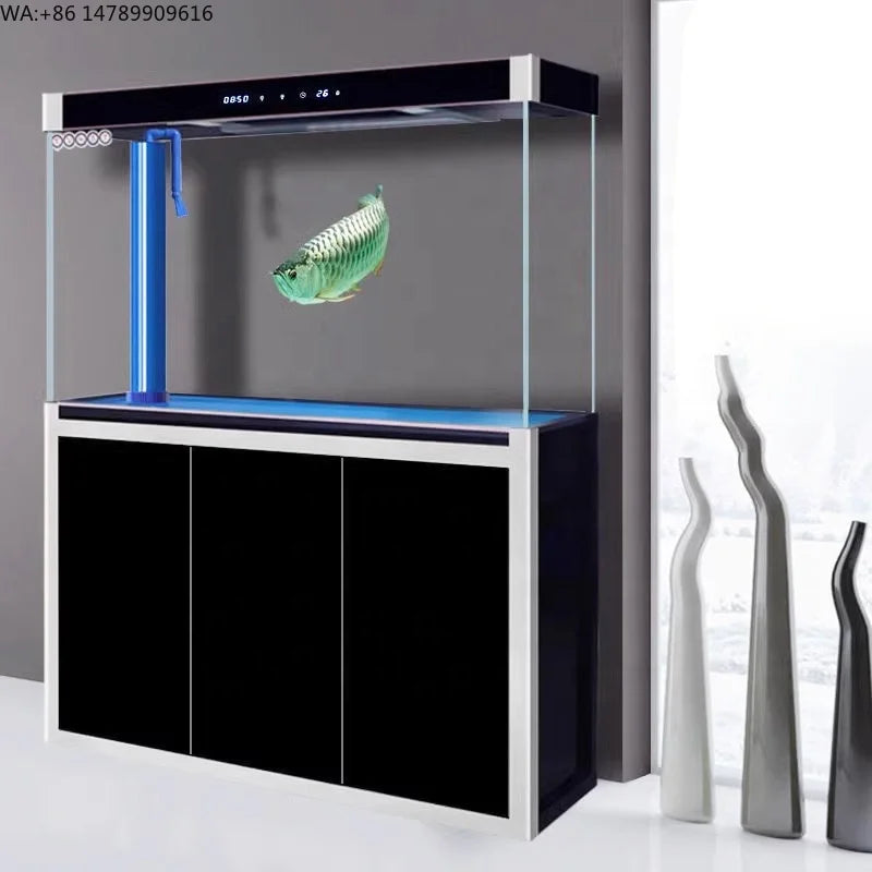 All-in-One AquariumCustomized Rectangle Fish Aquarium Tank Glass Aquarium Large Freshwater Aquarium Fish TanksFish TankSelf-Clea