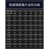 High speed steel circular saw blade cobalt cutting stainless steel cutting blade tube iron pipe cutting machine saw blade