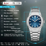 PAGANI DESIGN Automatic Watch For Men Mechanical Watches Men Top Luxury Sports Waterproof Sapphire Stainless Steel Reloj Hombre