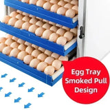 Dual Power 220V/12V  340 Eggs Fully Automatic Incubator Control Temperature Humidity Hatching Machine Eggs Chicken Duck Goose