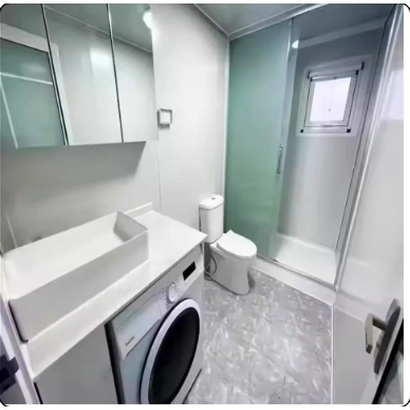 Container House Luxury 40 Feet Assemble Prefab Mobile Home with Pot House Feature for Bedrooms or Mall Use Modular House