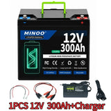 12V 300Ah 21700 LiFePO4 Battery Built-in Smart BMS,8000+ Cycles, Suitable for Solar Panels, Camper Vans, Marine Crafts