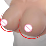 Crossdresser Breast Forms Fake Boobs Super Thin Material Silicone Tits For Crossdressing Drag Queen Transgender Shemale Cosplay