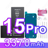 NOHON High Capacity Battery for iPhone 12 Pro Max 13 Mini 14 Plus 15 16 0 Cycle Replacement Li-ion Polymer Bateria with Tools