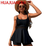 2026 Tankini Swimsuits for Women Bathing Suits with Shorts Modest Swim Dress Solid Swimwear Summer Beach Suit