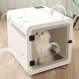 Automatic Pet Hair Dryer Dog Smart Grooming Dryers Home Cleaning Bath Drying Box Machine Cat Cage Water Blower Accessories