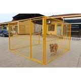 Customization Heavy Duty Large Outdoor Cage Metal Dog House Dog Run Kennel