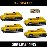 Compatible Replacement Battery For DeWalt 20V/60V 12Ah Lithium Battery Fit DCB200 DCB203 DCB204 DCB205 DCB206 Power Tools