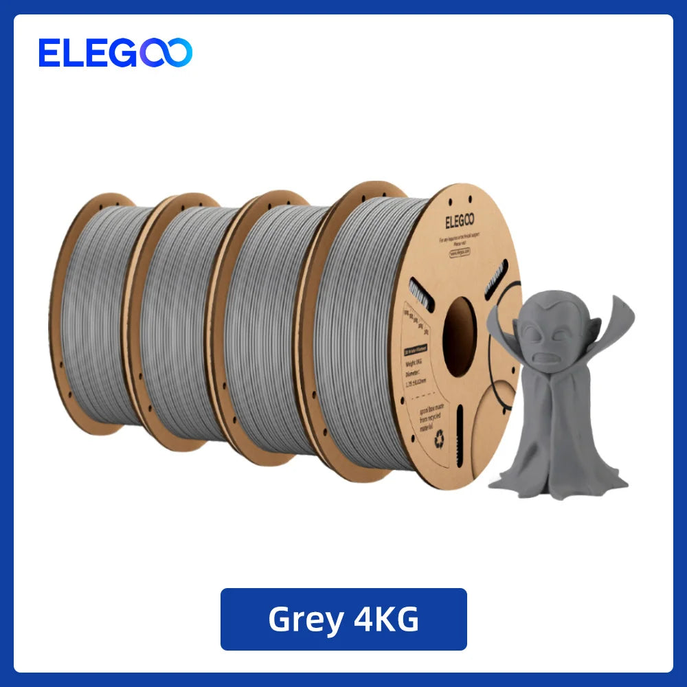 ELEGOO PLA Filament 10KG 1.75mm Plastic 3D PLA for 3D Printer Filament for FDM 3D Printer Elegoo