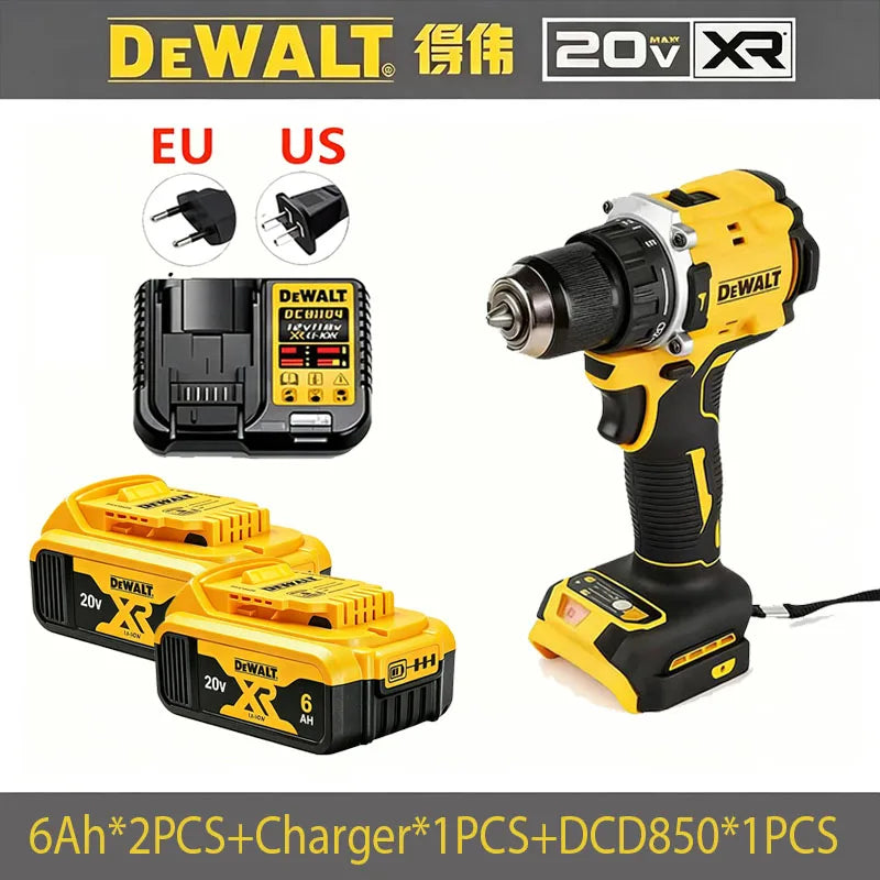 100% Original 20V 6.0Ah MAX Battery Power Tool Replacement For DeWalt DCB184 DCB181 DCB182 DCB200 20V 5A 6A 18Volt 20v Battery.