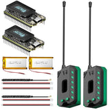 1/2 Set Heltec V4 With 3000mah Battery ESP32 LoRa 32 V4 Kit ESP32-S3 SX1262 27dBm OLED Display for Meshtastic WiFi IoT Arduino