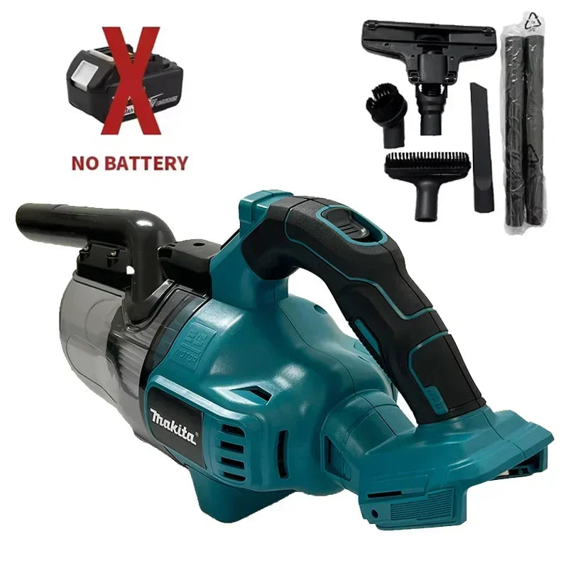 Makita Cordless Vacuum Cleaner Handheld Dust Collector Floor Carpet Car Pet Hair Cleaning Power Tool 18V Battery
