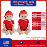 Authentic 100% Silicone Unpainted Reborn Baby Dolls Shipped from USA Warehouse Wholesale Realistic Baby Dolls for Kids Bebe Toys