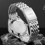 CADISEN New Men's Watches Mechanical Automatic Watch Men Japan MIYOTA 8215 Ceramic Bezel 10Bar Waterproof Wristwatch For Men