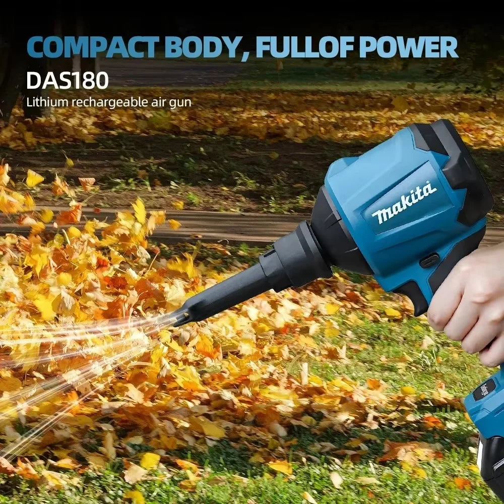 Makita power tools, Makita 18v tools DAS180 high-power air dust removal gun, power tool dust blowing