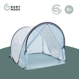 UPF 50+ Pop Up Beach Tent with Sun Protection, Easy Setup & Transport, Blue Waves