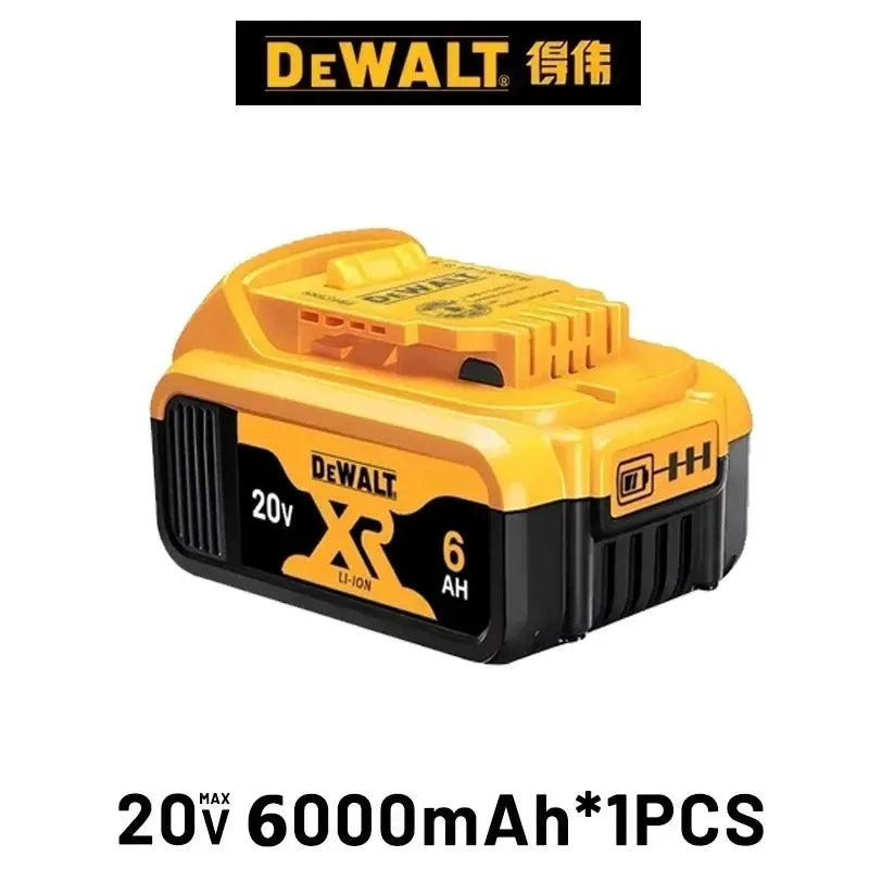 100% Original 20V 5.0Ah 6.0Ah 9.0Ah Battery Power Tool Replacement for DeWalt DCB184 DCB181 DCB182 DCB200 60V 9Ah Battery.