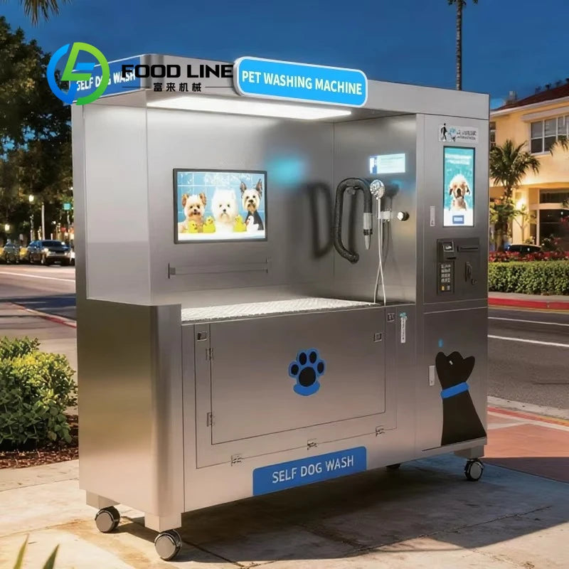 High Quality Factory Self Service Dog Washing Station Customized Sticker Pet Grooming Machine For Puppy Big Dog Bathing Care