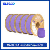 ELEGOO 4KG/5KG/10KG 1.75mm Matte PLA Filament
