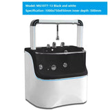 Acrylic Dog Ozone Bath with Milk Multifunctional Pet Spa Adjustable Surf Dog Bath Pet Salon
