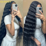 300 Density Loose Deep Wave 13x6 Hd Lace Front Human Hair Wig For Women