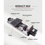 HPV6 NEMA23 ball screw SFU1204 with Linear Guides HGH15 HIWIN  same size with 2.8A stepper motor for 3D printer