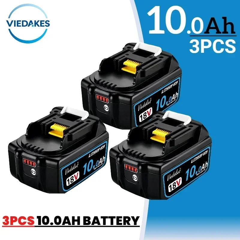 Original 18V 8.0Ah/10.0Ah/12.0Ah 18V Tool Battery BL1830B BL1840B BL1860 BL1850B Tool Battery for Makita 18V Battery