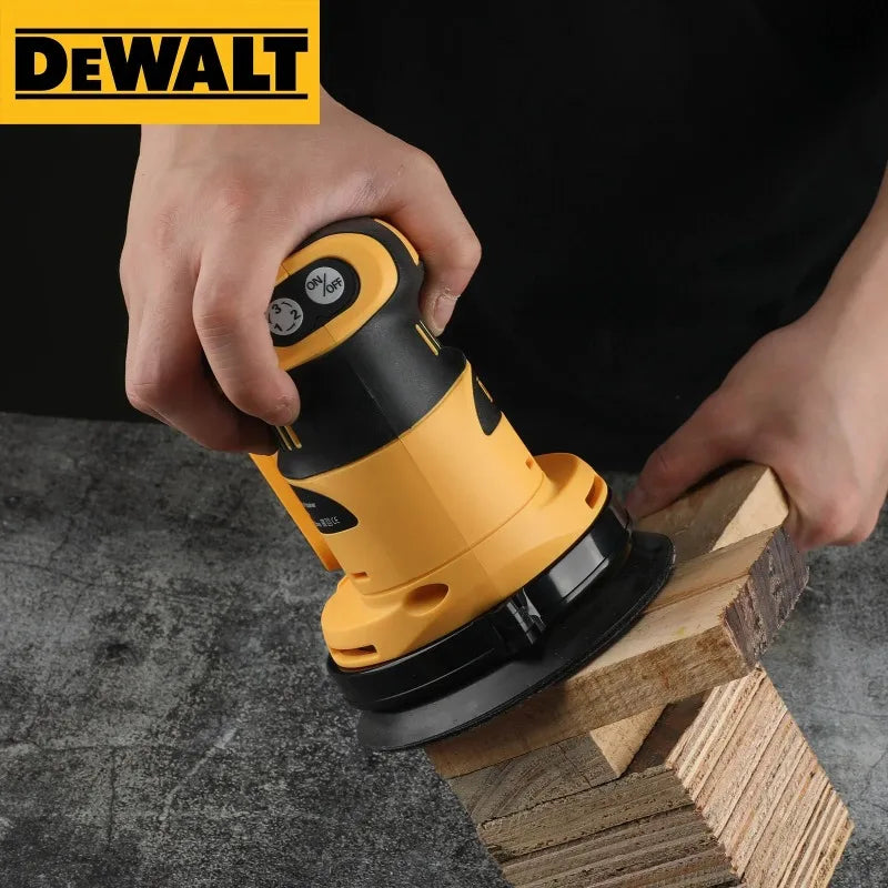 DEWALT Orbital Sander Speed Dust Collection for Heavy-Duty Wood Polishing in Construction  Workshop Tool For DEWALT Battery