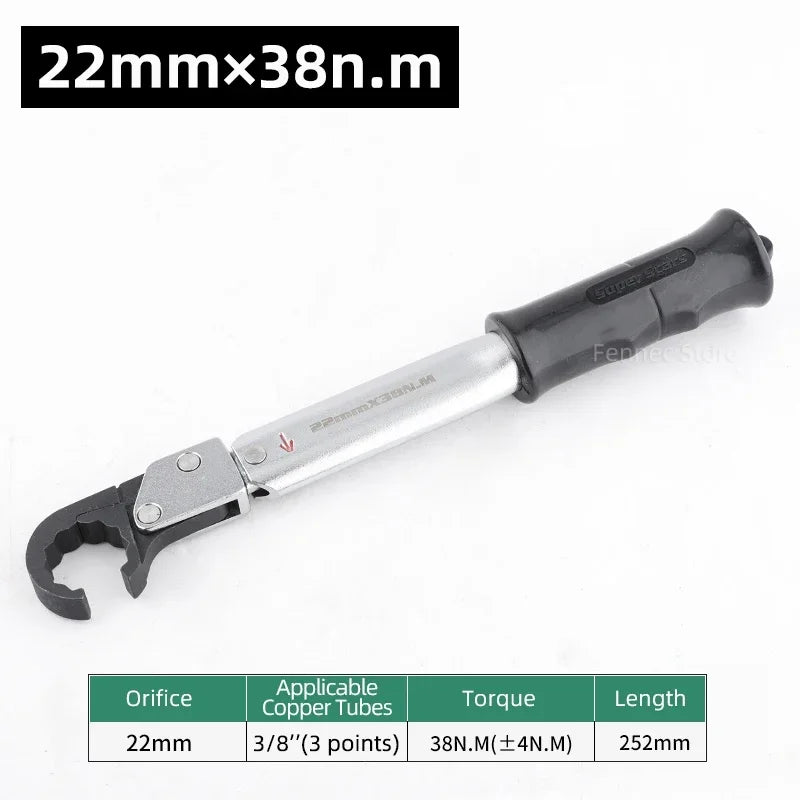 Ratchet Torque Wrench Apark Plug High Precision Open Type Wrench Set Air Conditioning Repair Tool Set ST-02L