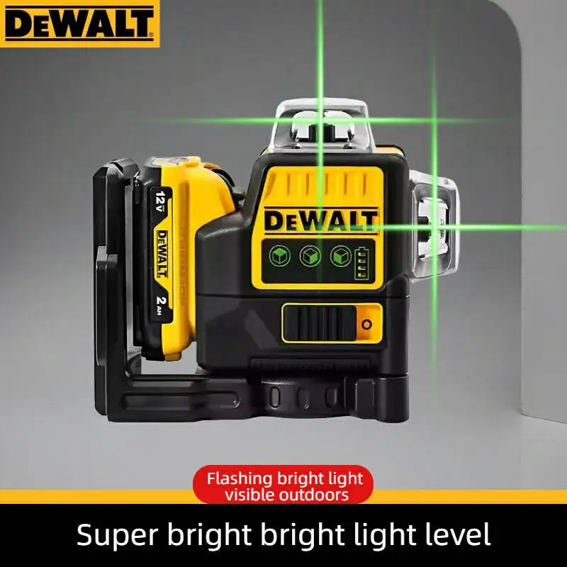 DEWALT DW089LG 2025 Laser Level 12V Lithium Battery Powered 12 Lines