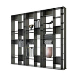 #Modern Modular Metal Bookcase Commercial Furniture Horizontal Vertical Stackable Bookshelf Hotel Office Shelves for Living Room
