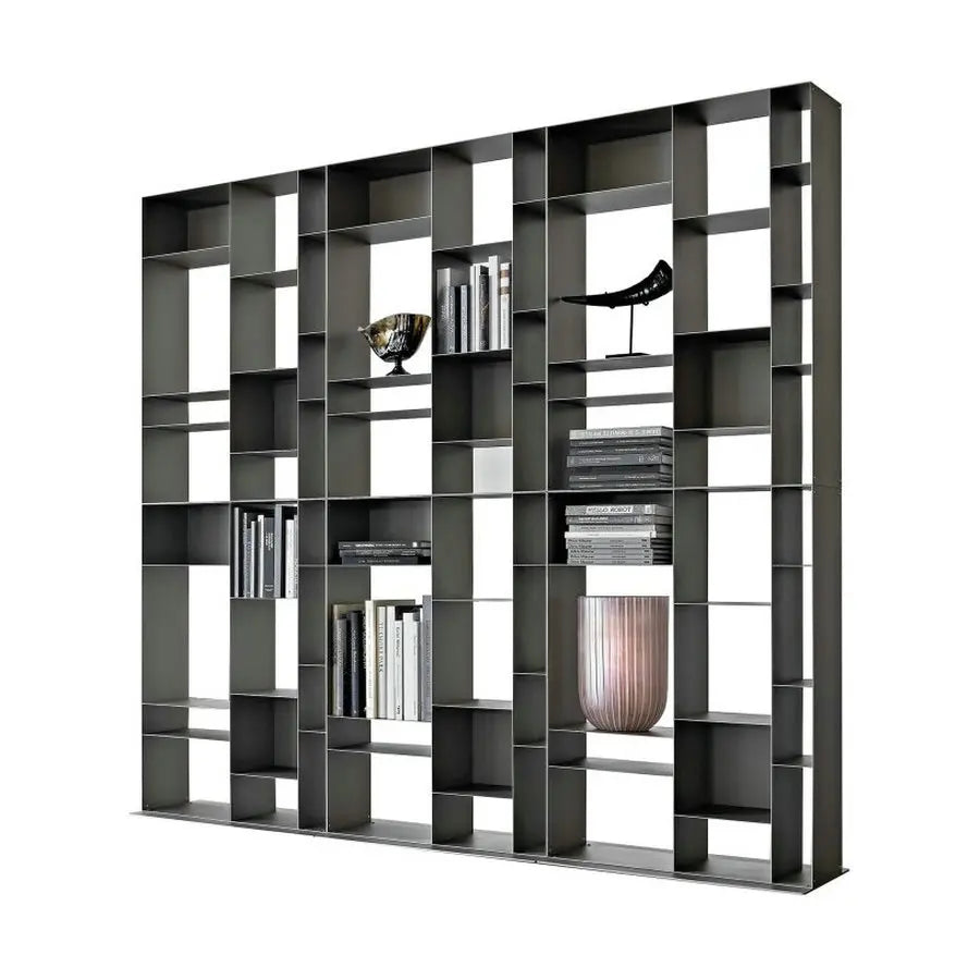 #Modern Modular Metal Bookcase Commercial Furniture Horizontal Vertical Stackable Bookshelf Hotel Office Shelves for Living Room