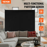 SucceBuy 1/3/4/6Panels PET Polyester Soundproof Screen Folding Privacy Portable PartitionDivider for RoomSeparation Freestanding