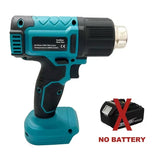 Fit Makita 18V Cordless Heat Gun Adjustable Temperature Hot Air Gun Industrial Handheld Electric Heat Gun for Makita Battery