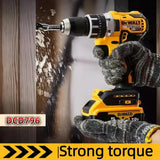 Dewalt DCD796 18V Cordless Brushless Impact Drill Brushless Drill Multifunctional Rechargeable Portable  Battery Power Tools