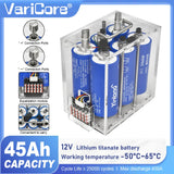 12V/24V 45Ah Lithium Titanate Battery Pack Yinlong LTO 6616010C High-power Built-in BMS Car Audio Rechargeable Tax-free