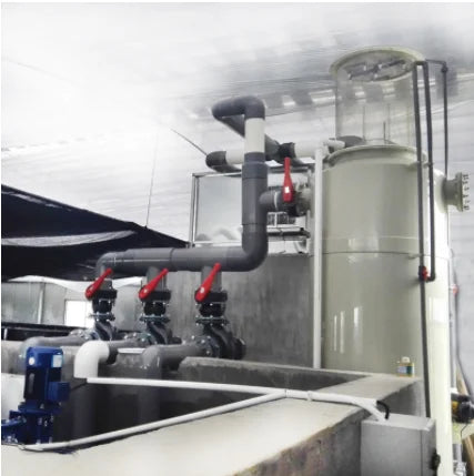 PP Protein Skimmer for Aquarium Marine for Aquaculture Fish Farming Foam Skimmer Equipment